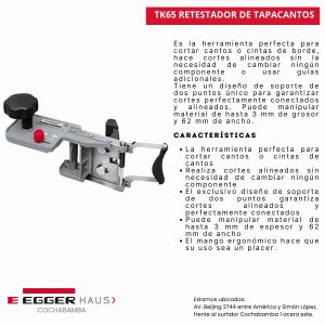 RETESTADOR DE TAPACANTOS TK65