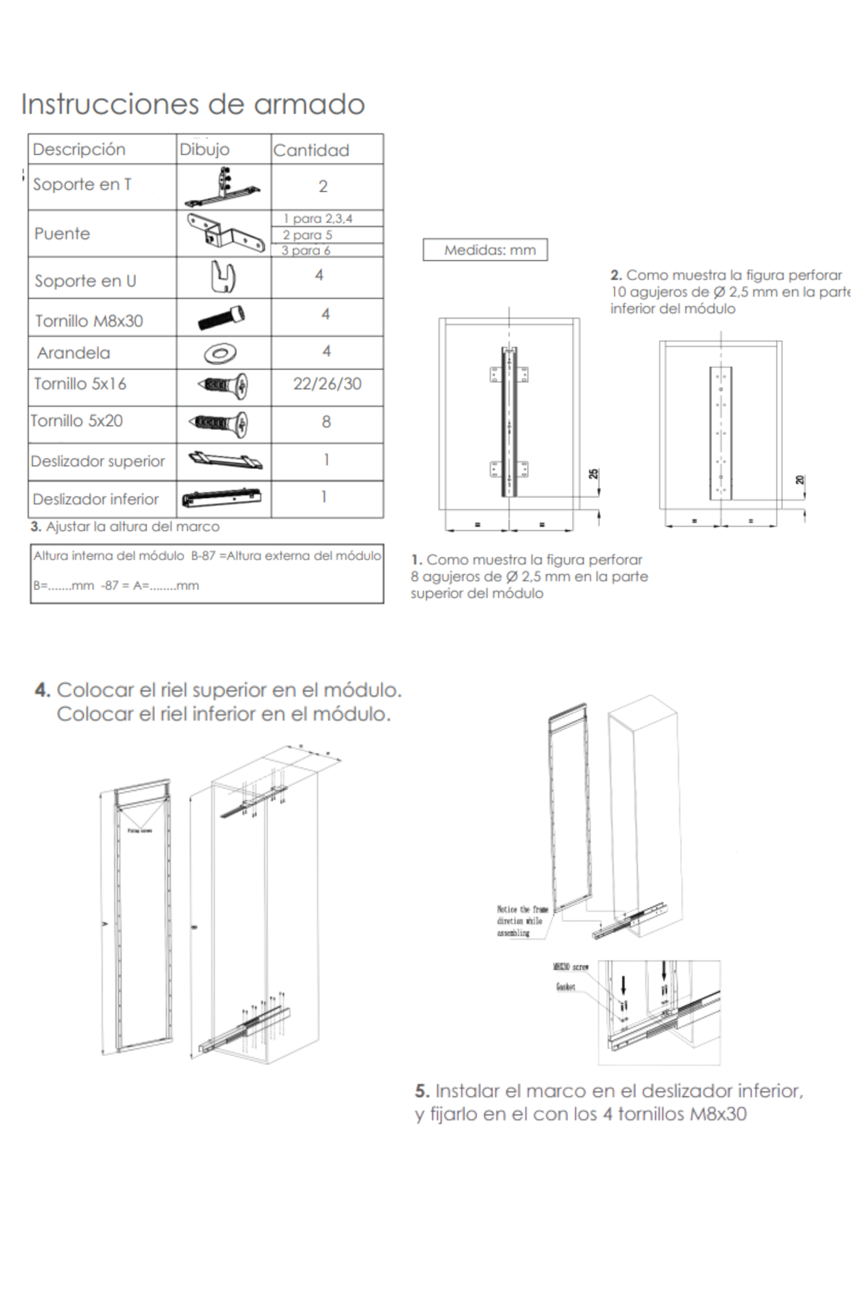 HSO94900 TORRE ALACENA EXTRAIBLE