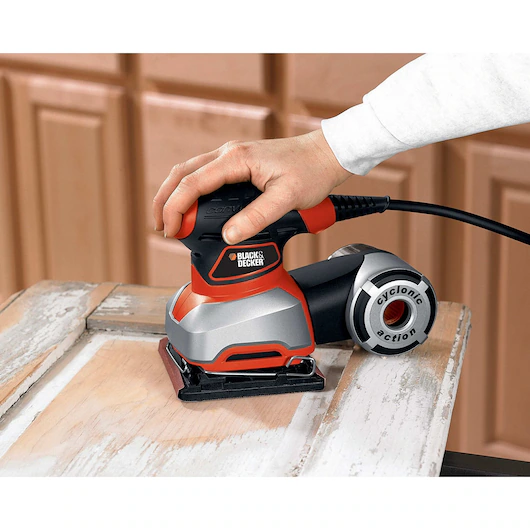 QS1000 LIJADORA 1/4 HOJA - POTENTE MOTOR - Imagen 2