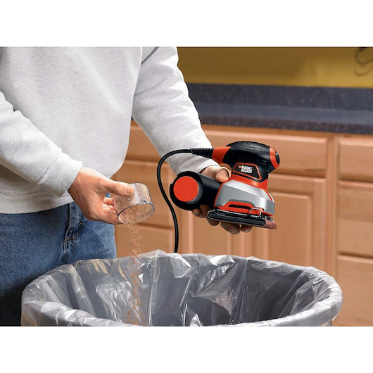 QS1000 LIJADORA 1/4 HOJA - POTENTE MOTOR - Imagen 3