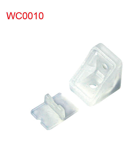 WC0010 ESCUADRA TRIANGULAR PLASTICA SIMPLE BLANCA