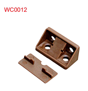 WC0012 ESCUADRA TRIANGULAR PLASTICA DOBLE CAFÉ
